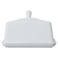 White Basics Butter Dish
