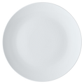 White Basics Coupe Plate