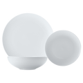 White Basics Diamonds Dinner Set 12 Piece