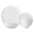 White Basics Diamonds Dinner Set 16 Piece