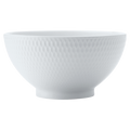 White Basics Diamonds Rice Bowl