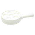 White Basics Escargot Dish