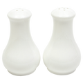 White Basics Fluted Salt & Pepper