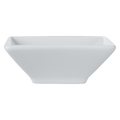 White Basics Square Footed Sauce Dish