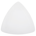 Arctic White Triangle Plate