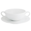 Arctic White Soup Cup and Saucer