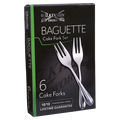 Baguette 6 Piece Cake Fork Set