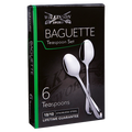 Baguette 6 Piece Teaspoon Set