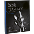 Teardrop 24 Piece Cutlery Set