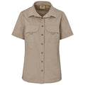 Ladies Short Sleeve Mawenzi Twill Shirt