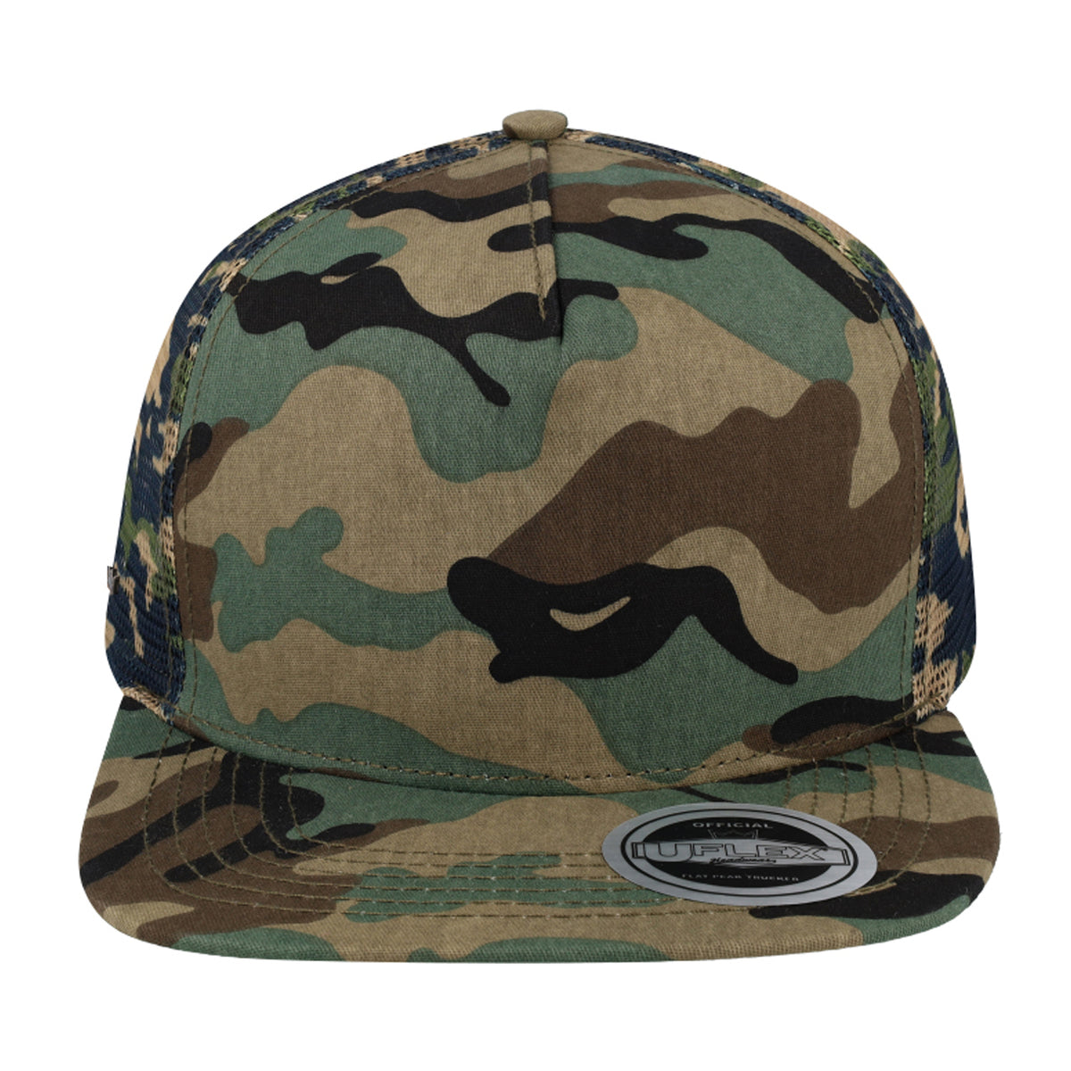 Uflex 5P Flat Peak Trucker Cap