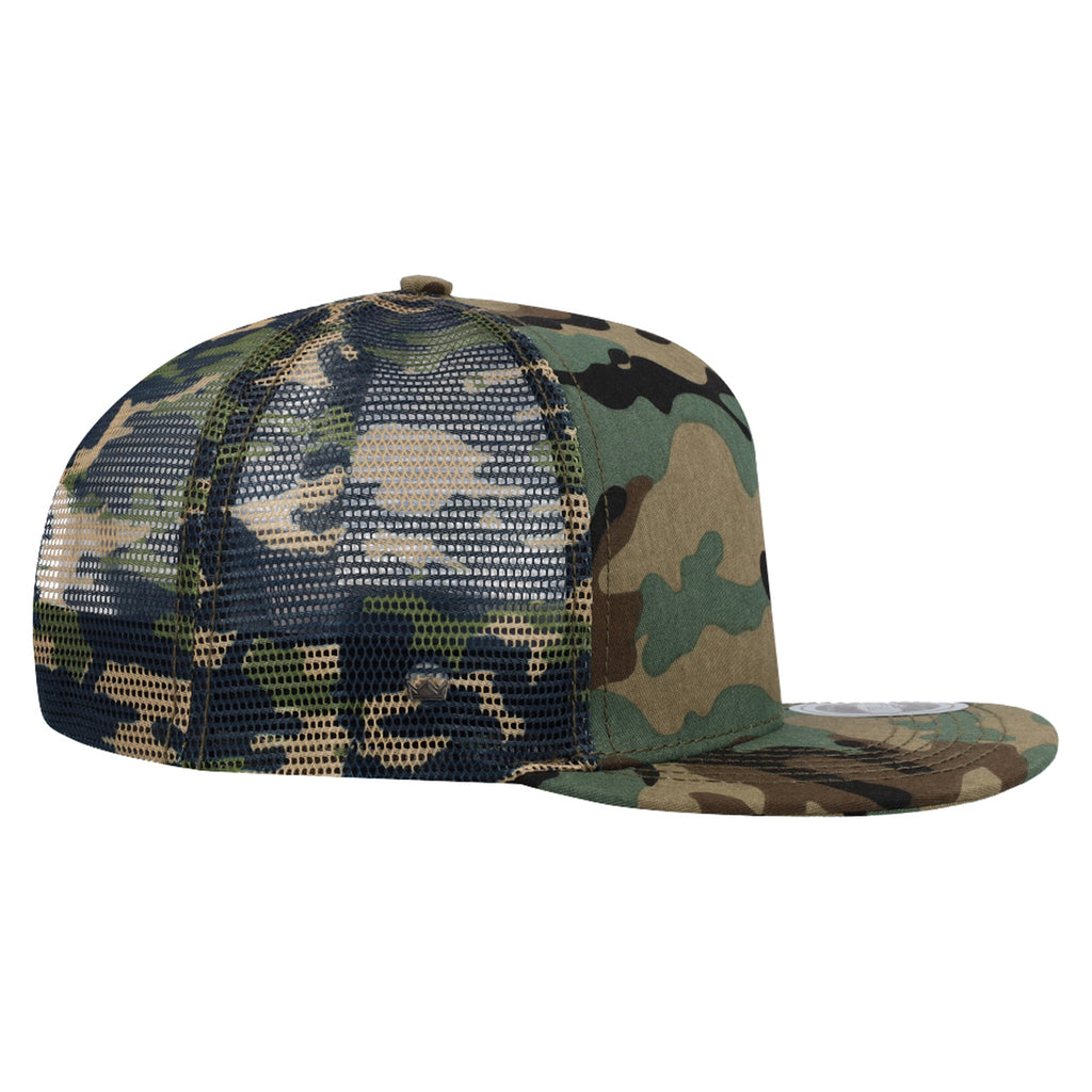 Uflex 5P Flat Peak Trucker Cap