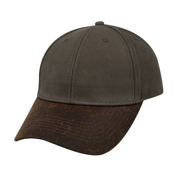 Two-Tone Waxed Oilskin 6 Panel