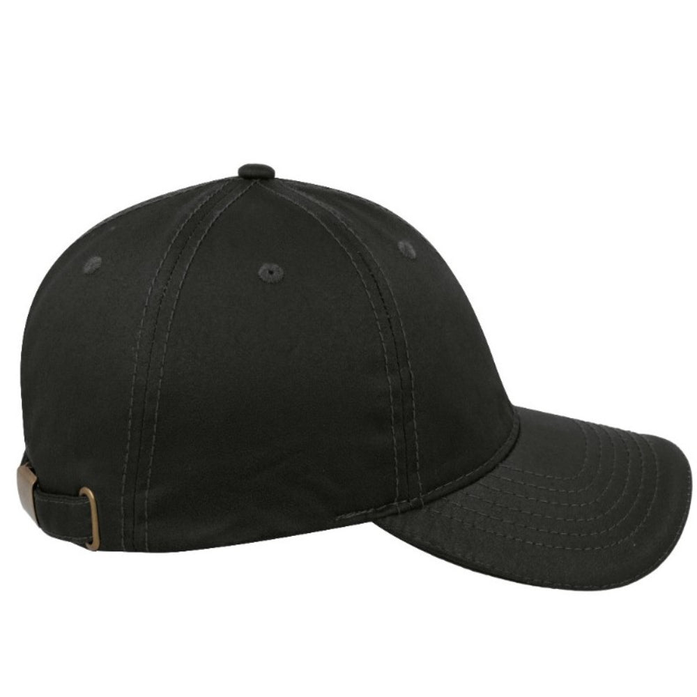 Washed Oil Skin 6P Cap