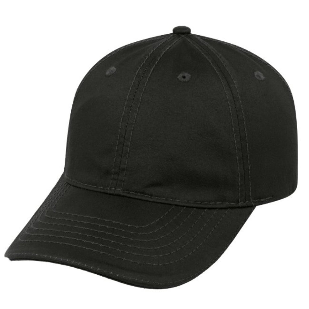 Washed Oil Skin 6P Cap