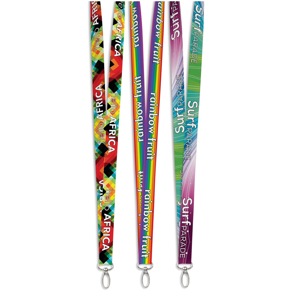 Altitude Lobster Clip Double-Sided Sublimation Petersham Lanyard