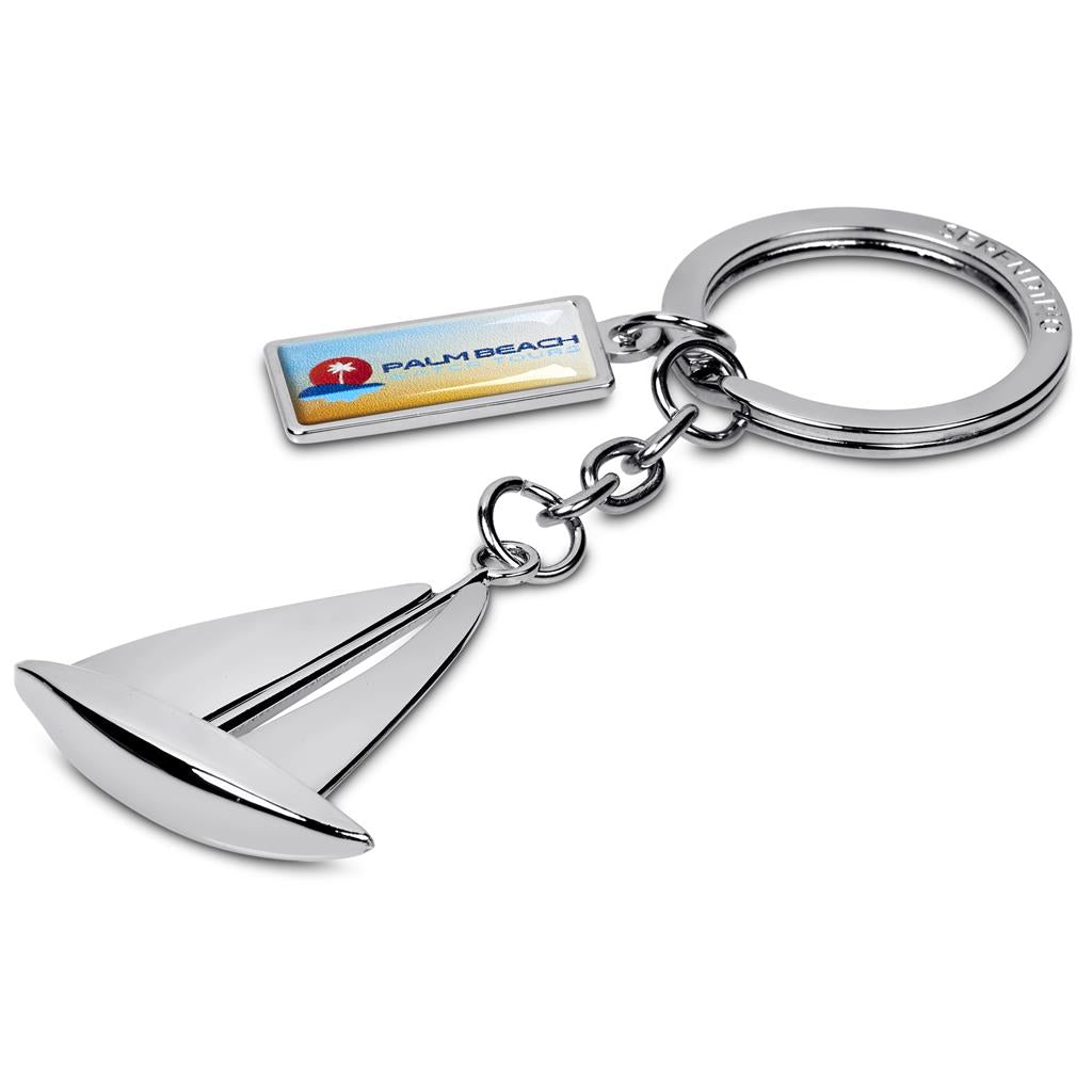 Serendipio Sailboat Charmed Keyholder