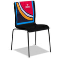 Pre-Printed Sample Hoppla Attendee Polyester Chair Back Cover