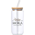 Okiyo Natsu Glass & Bamboo Tumbler & Straw - 500ml