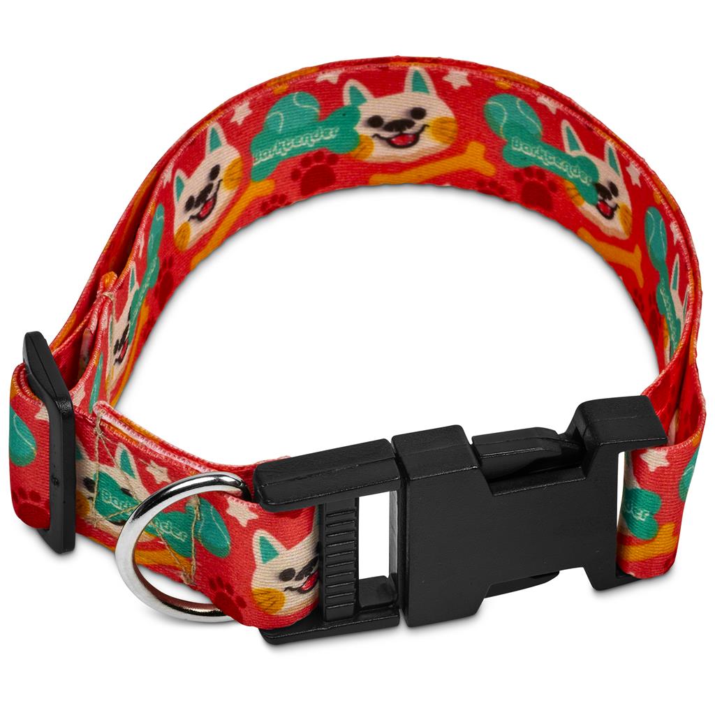 Pre-Printed Sample Hoppla Rambo Polyester Dog Collar
