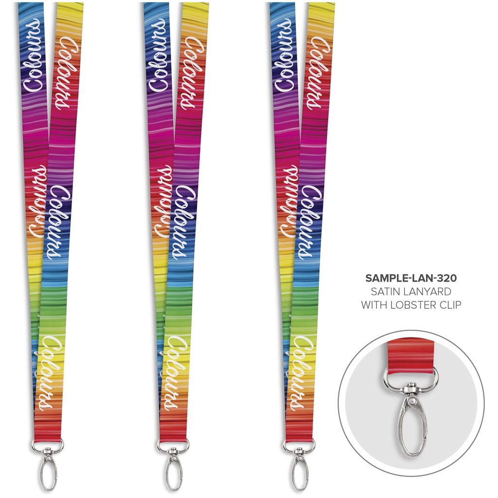 Altitude Satin Pre-branded Lanyard - Sample