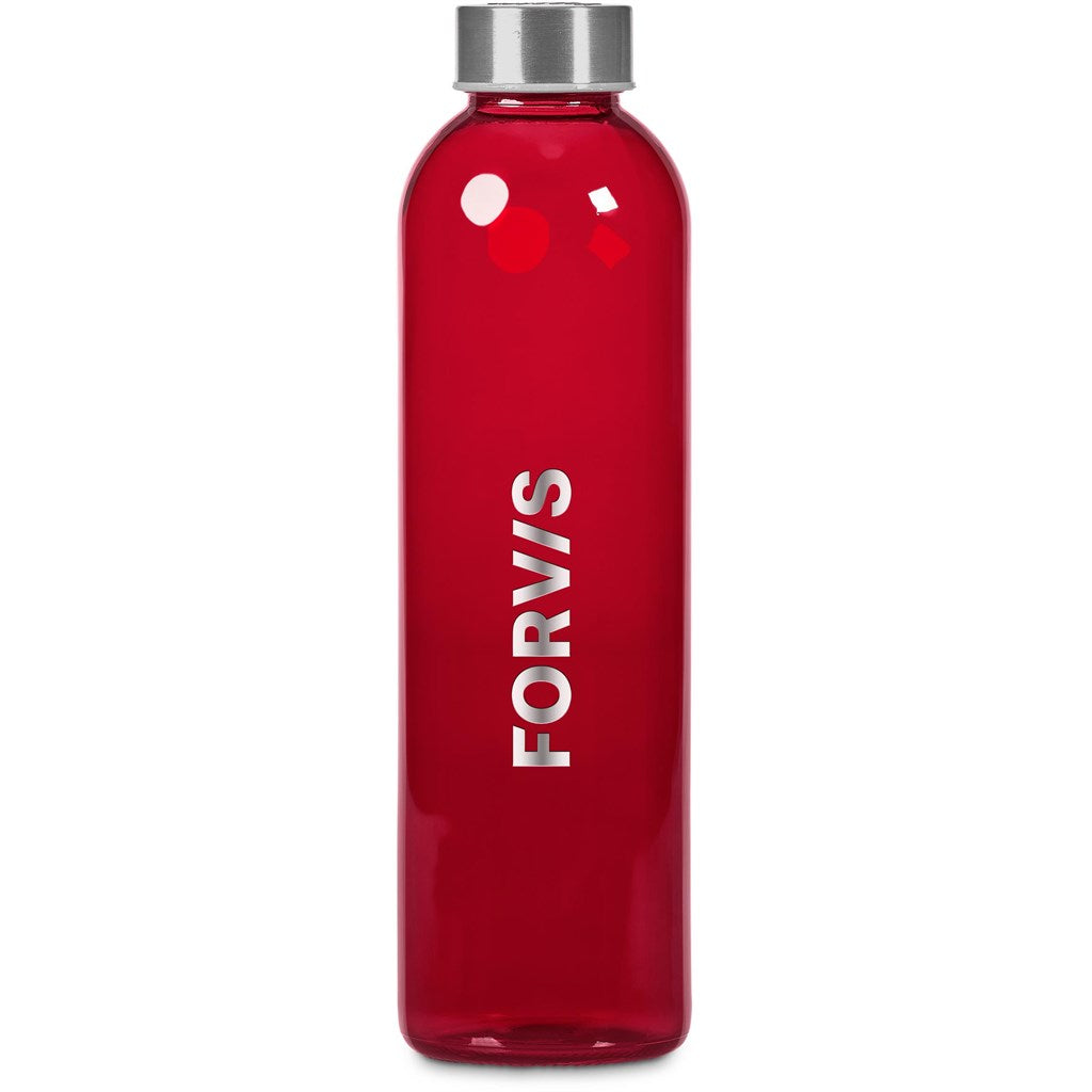 Kooshty Pura Plus Glass Water Bottle – 750ml - Red