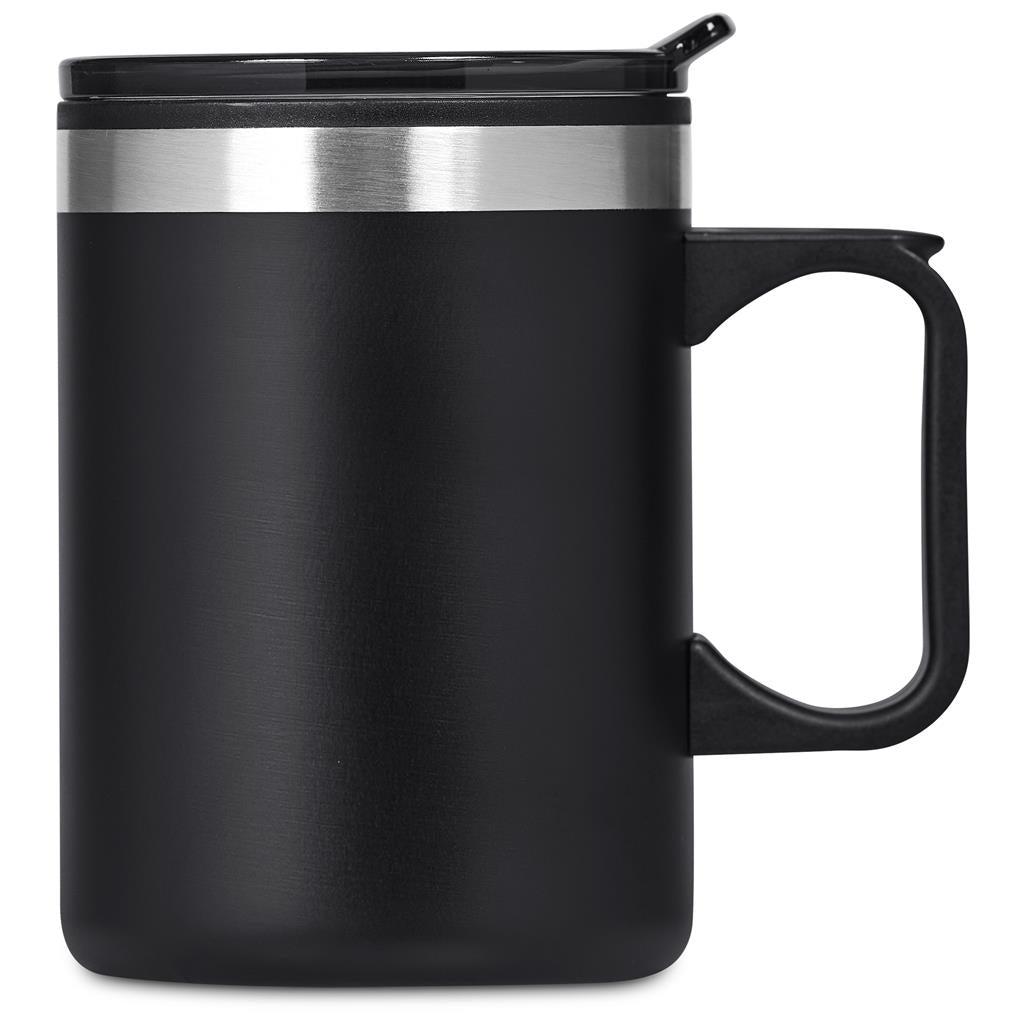 Kooshty Angelo Stainless Steel & Plastic Double-Wall Mug – 360ml