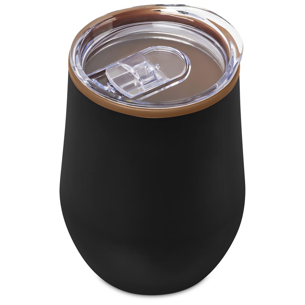 Serendipio Ovolo Stainless Steel & Plastic Double-Wall Tumbler – 350ml