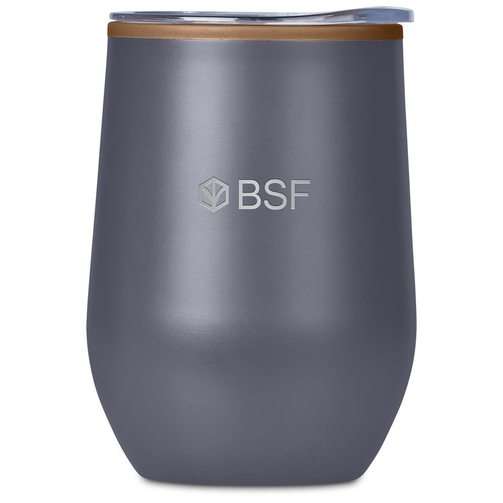 Serendipio Ovolo Stainless Steel & Plastic Double-Wall Tumbler – 350ml