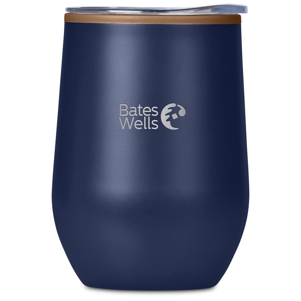 Serendipio Ovolo Stainless Steel & Plastic Double-Wall Tumbler – 350ml