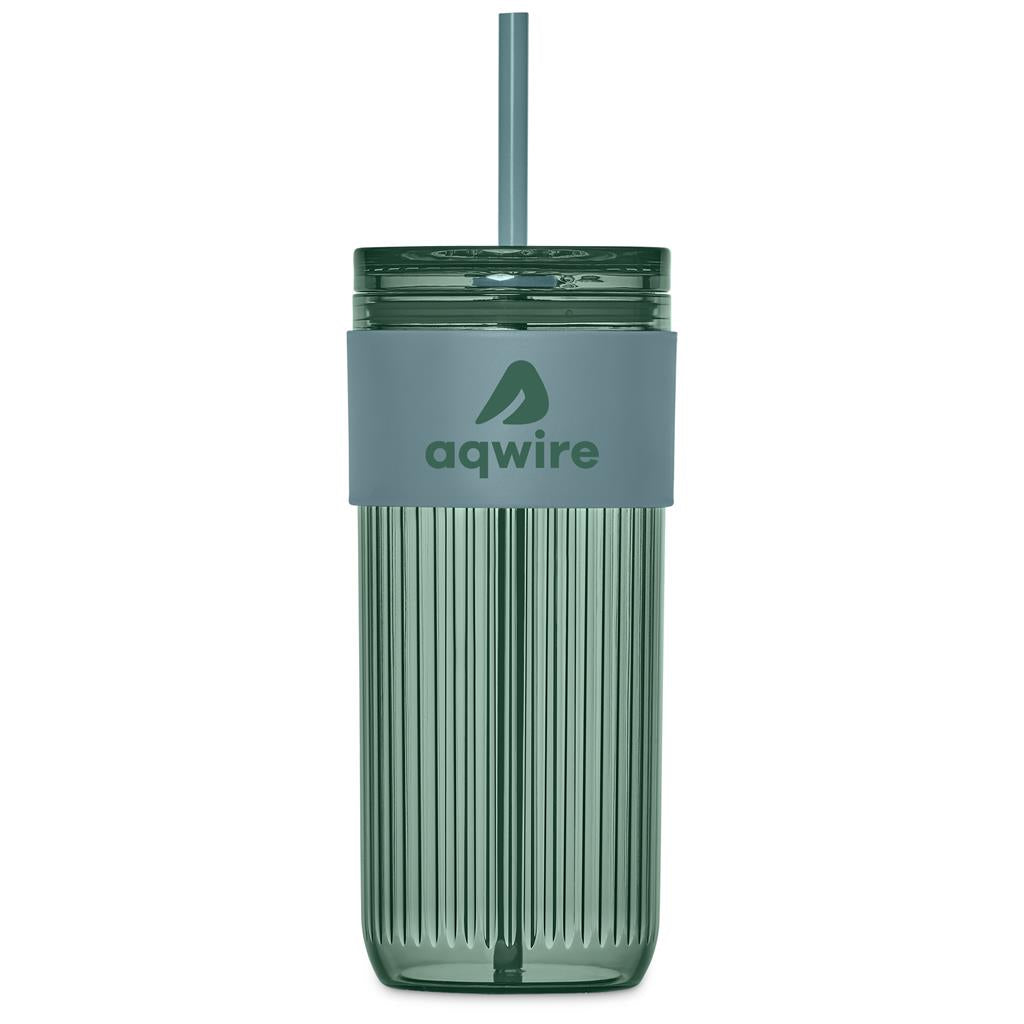 Serendipio Mayfair Plastic Tumbler & Straw – 650ml