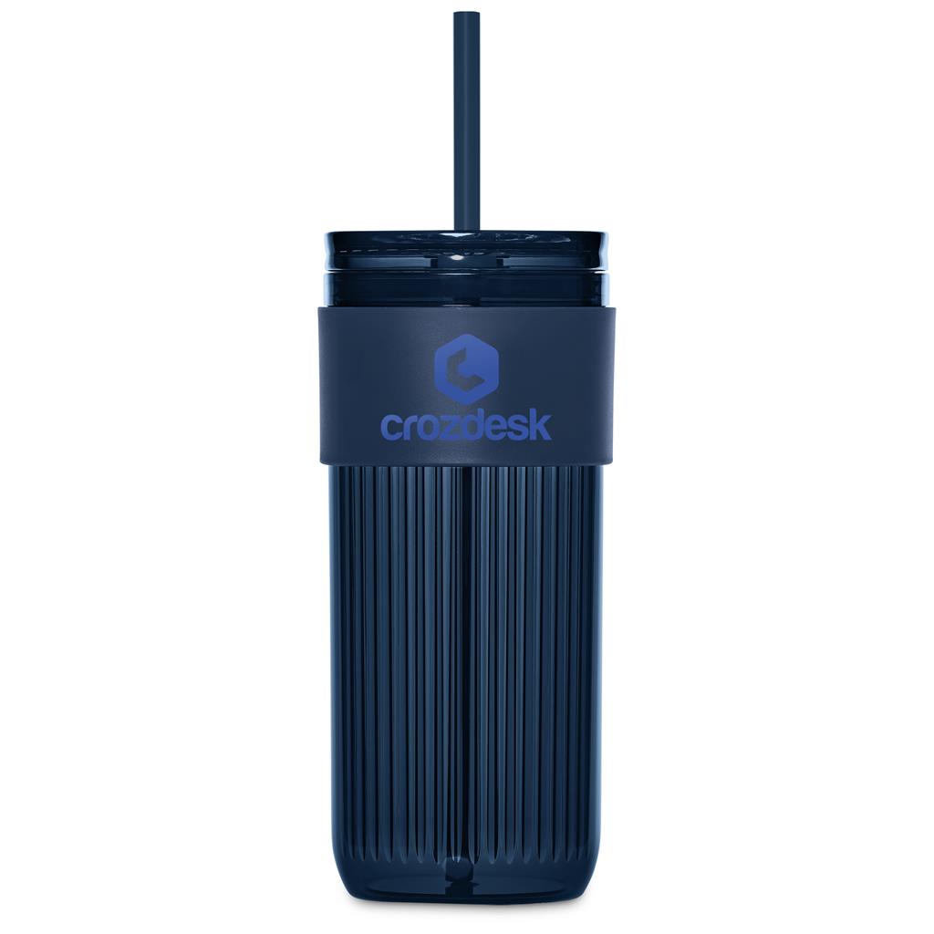Serendipio Mayfair Plastic Tumbler & Straw – 650ml