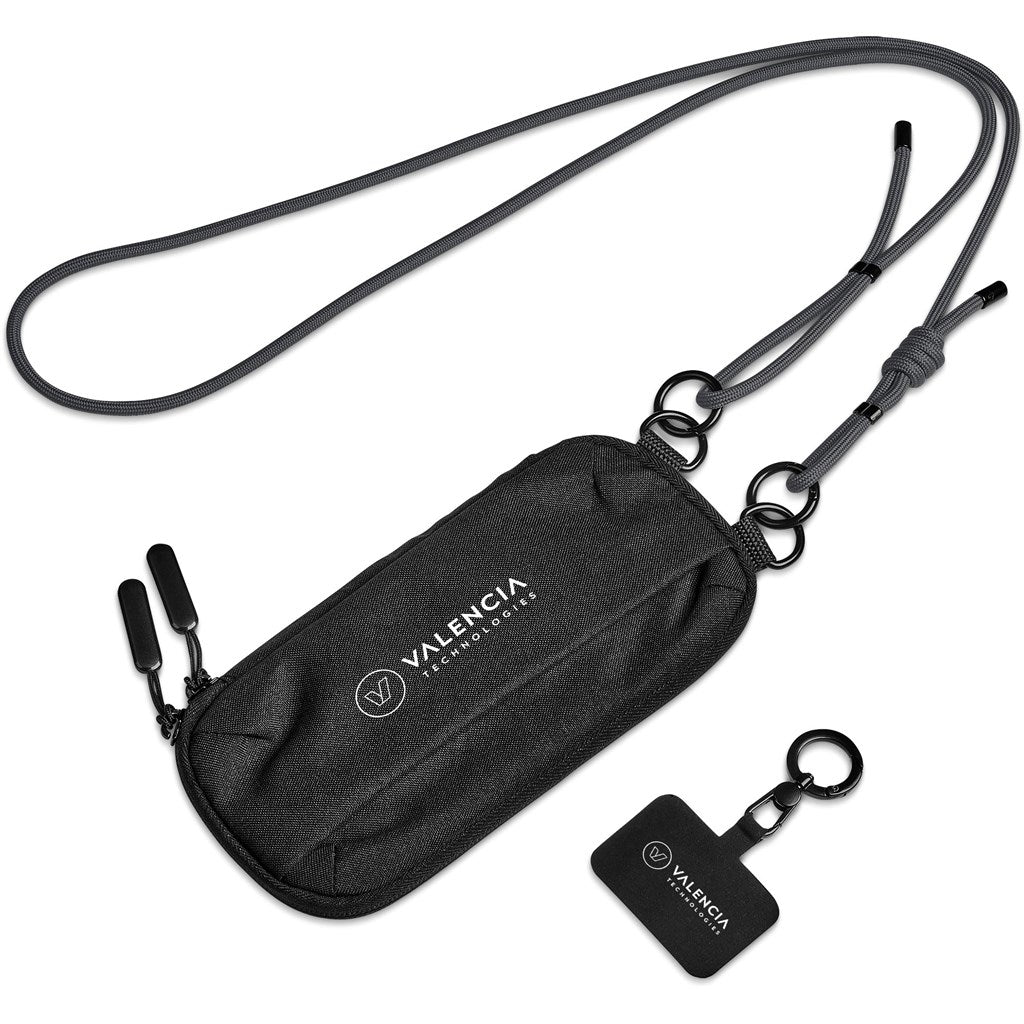Altitude Glam Recycled PET Crossbody Bag & Phone Strap