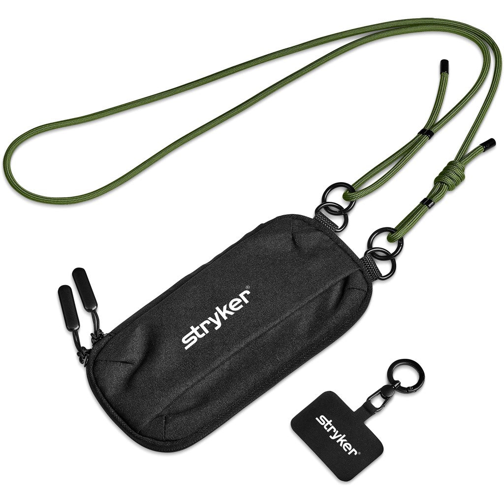 Altitude Glam Recycled PET Crossbody Bag & Phone Strap