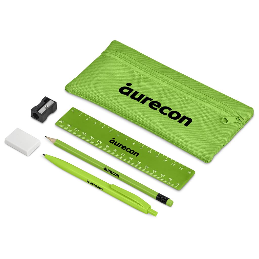 Altitude Central Stationery Set - Green
