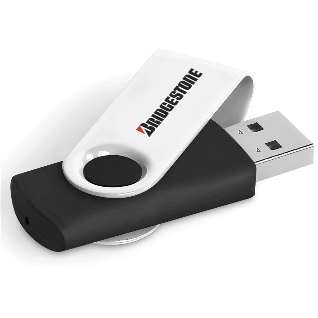 Axis Gyro Black Flash Drive - 32GB