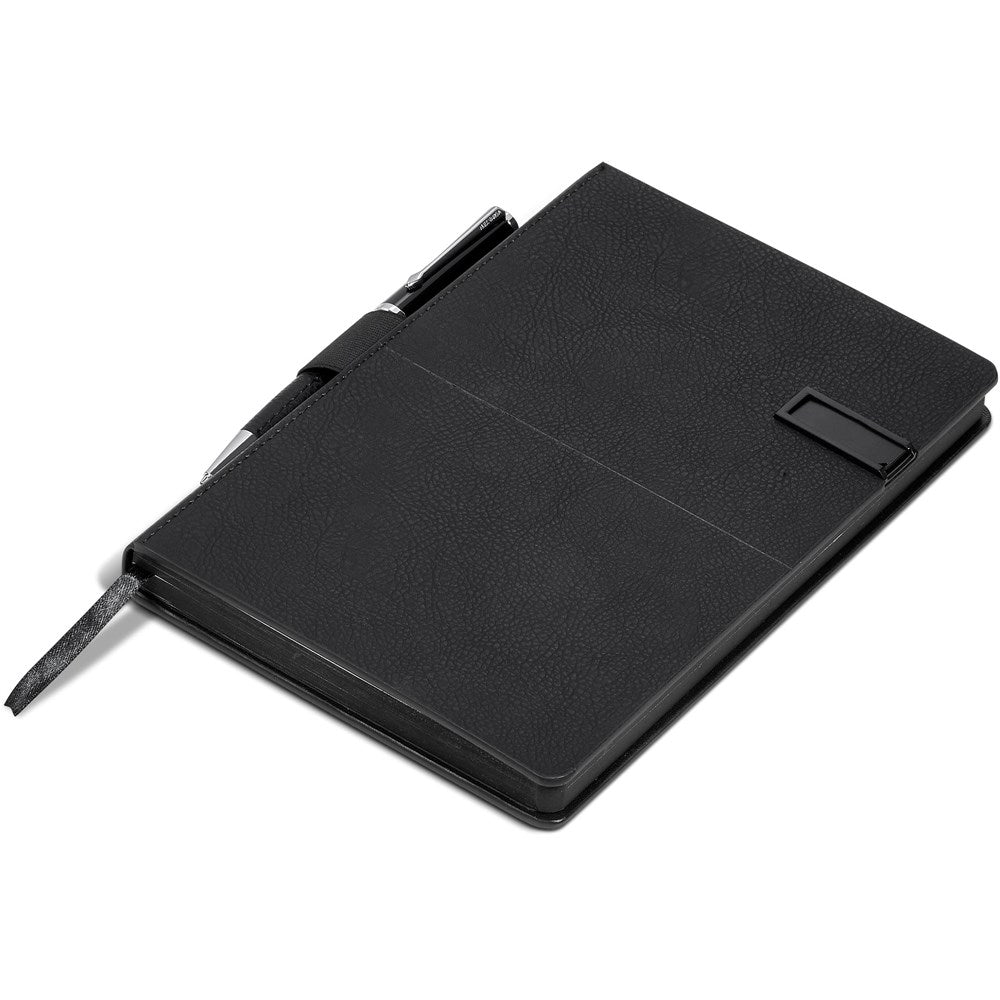 Alex Varga Corinthia Flash Drive Notebook & Pen Set - 32GB