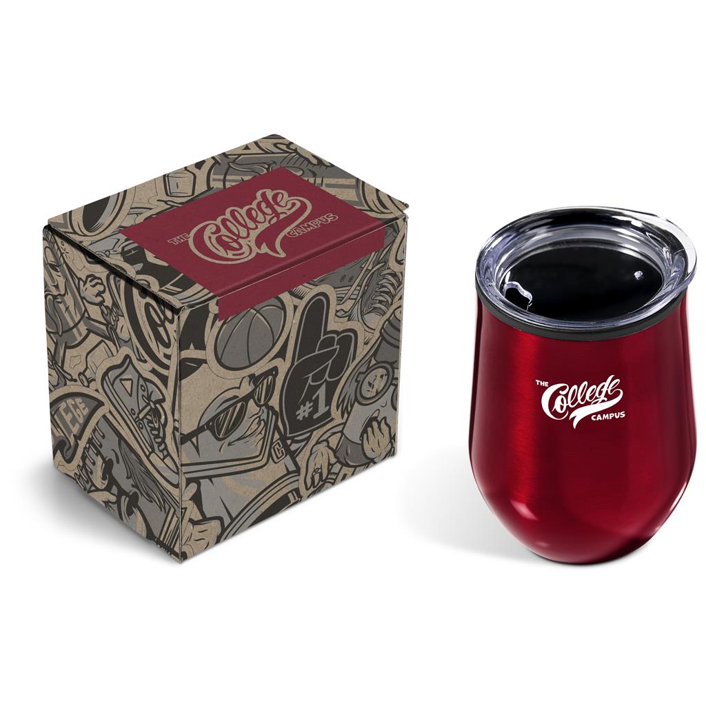 Serendipio Madison Cup in Bianca Custom Gift Box - Red