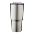 590ml Stainless Steel Mug With Clear Lid