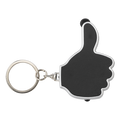 3 in 1 Thumbs Up Keychain with Stylus and LED Light