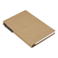 Recycled Notebook with Pen and Flags