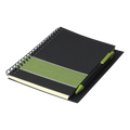 Coloured Stripe Notebook with Pen