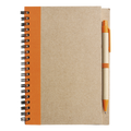 Recycled Spiral Notebook and Pen