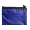 Zippered Pouch with Split Ring