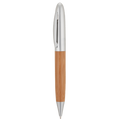 Bamboo and Brass Ballpoint Pen