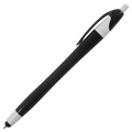 Slim Coloured Barrel Ballpoint Pen with Stylus