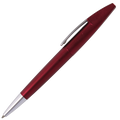 Silver Square Clip Ballpoint Pen