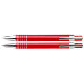 Lacquered Barrel Matching Ballpoint Pen and Clutch Pencil Se
