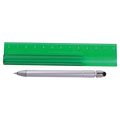 Translucent Ruler with Stylus Pen