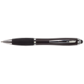 Ballpoint with Rubber Grip and Stylus